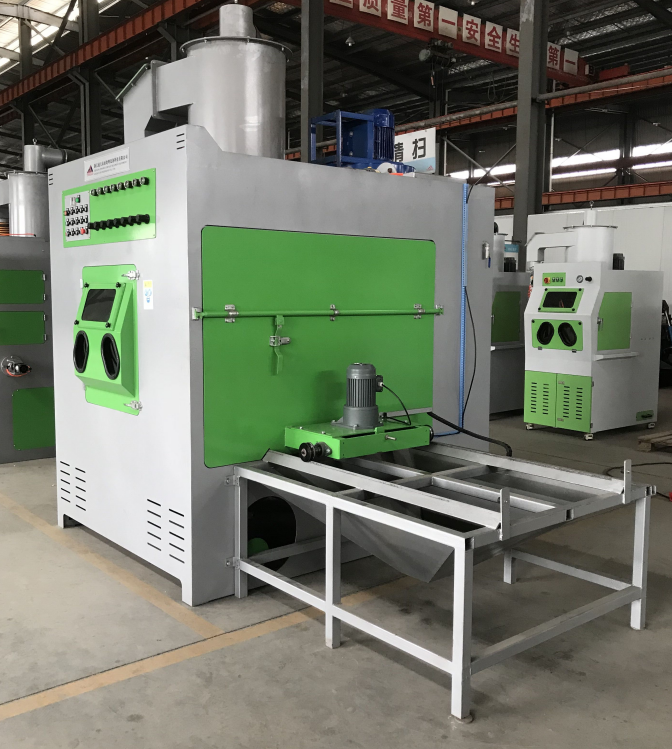 （非標準型）推車轉臺式手動噴砂機