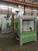 連續式自動轉盤噴砂機設備